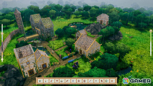 穏やかな風景の中で建築と村づくりを楽しむサンドボックスゲーム「CottageCore」Steamページが公開!の画像