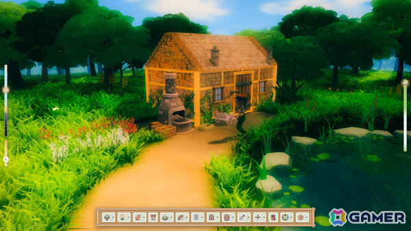穏やかな風景の中で建築と村づくりを楽しむサンドボックスゲーム「CottageCore」Steamページが公開!の画像