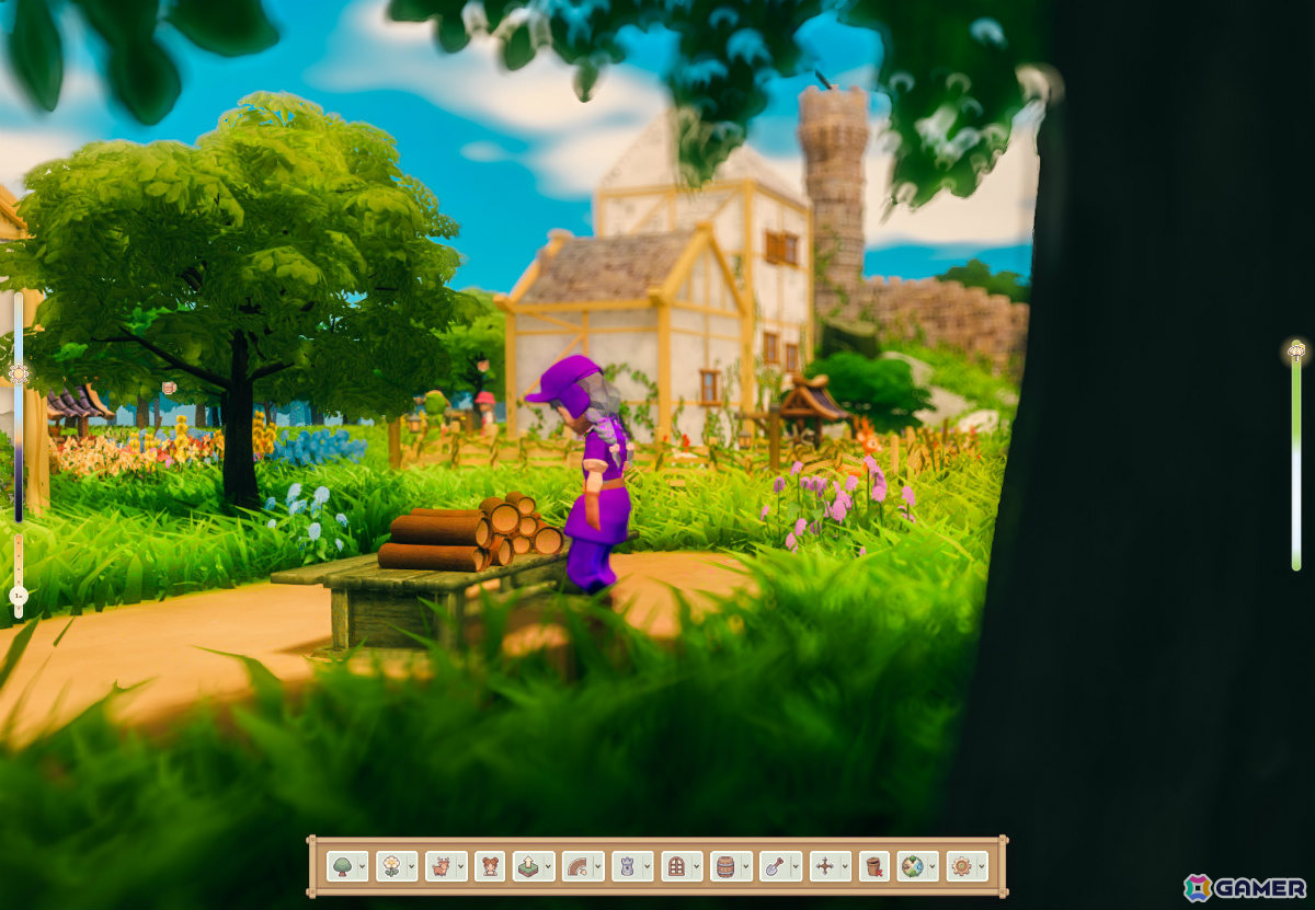 穏やかな風景の中で建築と村づくりを楽しむサンドボックスゲーム「CottageCore」Steamページが公開！の画像3