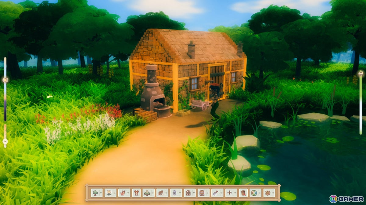穏やかな風景の中で建築と村づくりを楽しむサンドボックスゲーム「CottageCore」Steamページが公開！の画像9