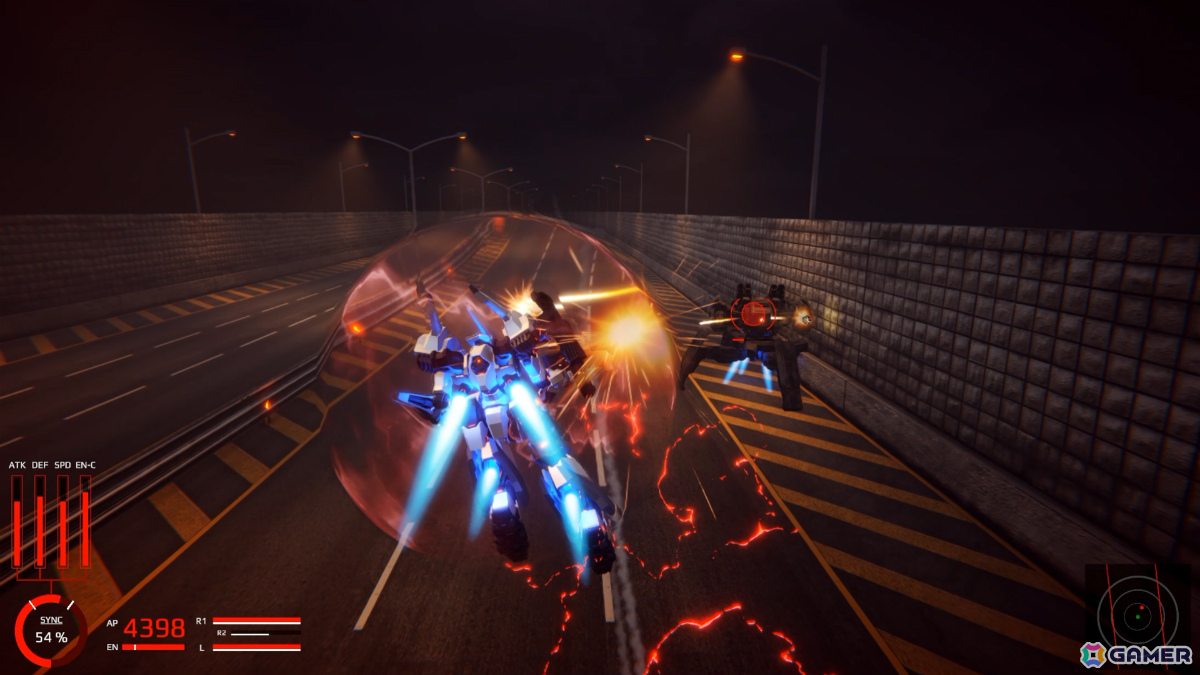 3Dメカアクション「CodePhantom」体験版が10月8日に初公開！戦闘を通じてシンクロ率が上昇、機体性能がリアルタイムに強化されていくの画像5