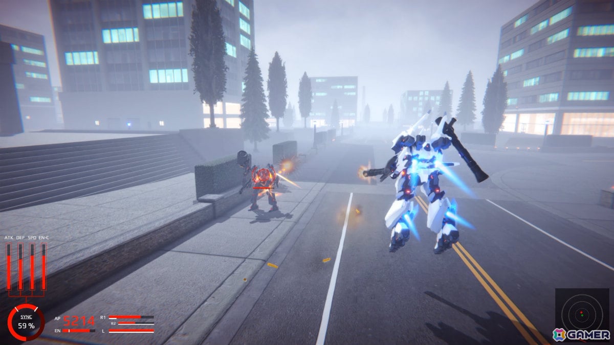 3Dメカアクション「CodePhantom」体験版が10月8日に初公開！戦闘を通じてシンクロ率が上昇、機体性能がリアルタイムに強化されていくの画像6