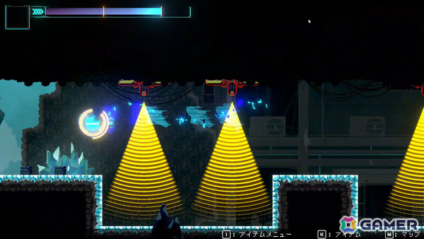 鋭いダッシュで崩壊する地下世界を駆ける2DアクションADV「Near The Sun」体験版が配信！パブリッシングはPhoenixxが担当の画像3