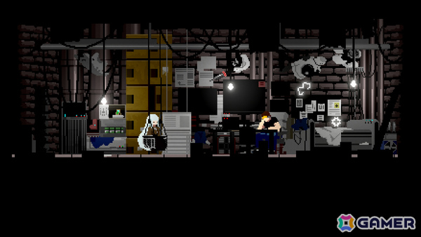 鋭いダッシュで崩壊する地下世界を駆ける2DアクションADV「Near The Sun」体験版が配信！パブリッシングはPhoenixxが担当の画像4