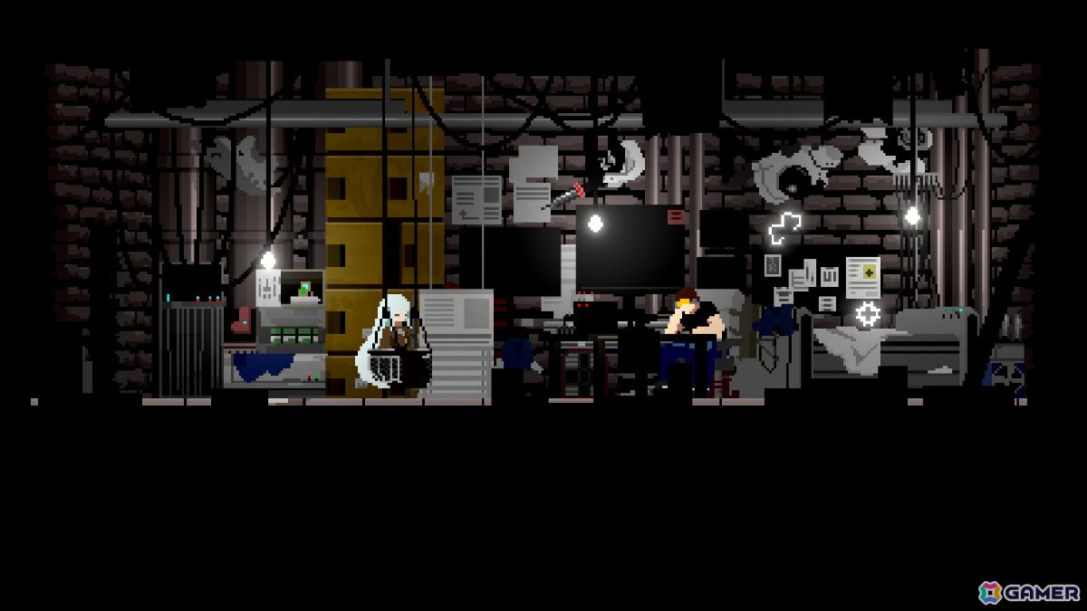 鋭いダッシュで崩壊する地下世界を駆ける2DアクションADV「Near The Sun」体験版が配信!パブリッシングはPhoenixxが担当の画像