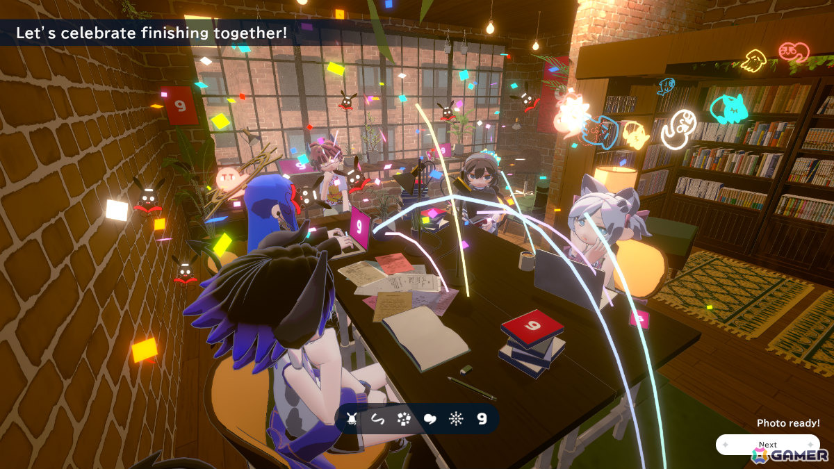「gogh」Steam版の大型無料アップデートv4.0.0が配信!みんなで集中するマルチルーム「Focus Party」やアバターアイテムをデザインできる機能が実装の画像