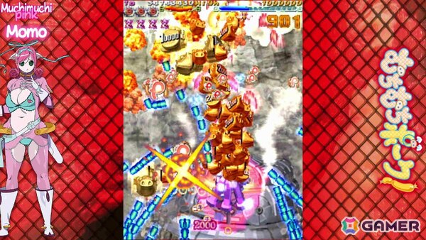 「むちむちポーク!&ピンクスゥイーツ Boosted」本日発売!ケイブの2作をまとめて収録した、ハードでキュートな弾幕シューティングの画像