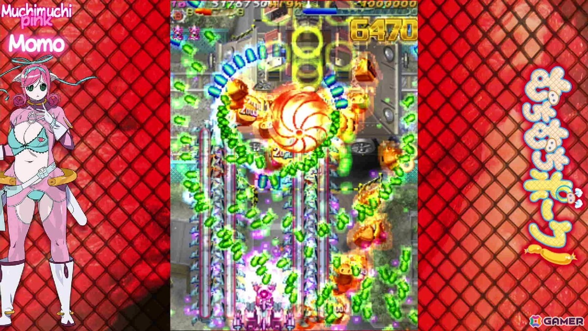 「むちむちポーク！＆ピンクスゥイーツ Boosted」本日発売！ケイブの2作をまとめて収録した、ハードでキュートな弾幕シューティングの画像6