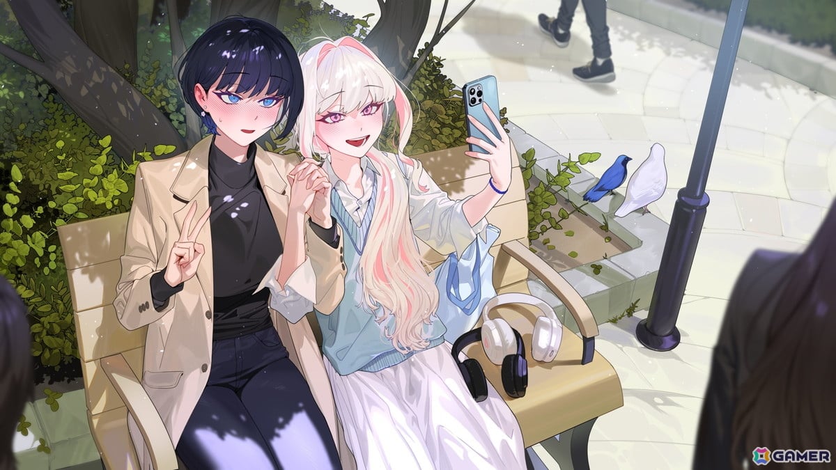 韓国発の百合ビジュアルノベル「春の音はまるで君に似てて」Switch/iOS/Android版が10月8日に発売!新作外伝「冬の色はまるで君に似てて」も収録の画像