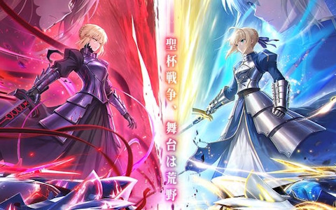 「荒野行動」と劇場版「Fate/stay night ［Heaven's Feel］」のコラボ第2弾がスタート！セイバーとセイバーオルタの殿堂アイテムなどが登場