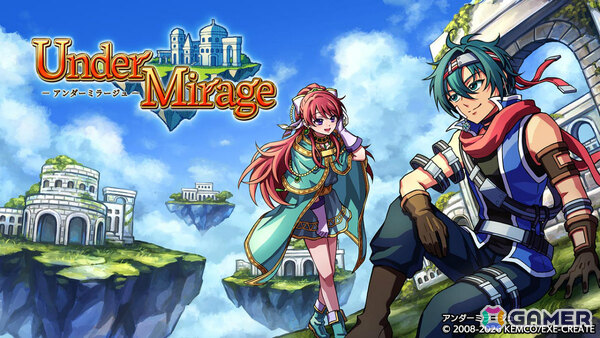 浮遊大陸から未知なる地上世界へ！ファンタジーRPG「アンダーミラージュ」のリメイク版が10月8日に配信の画像1