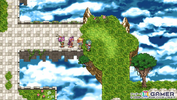 浮遊大陸から未知なる地上世界へ!ファンタジーRPG「アンダーミラージュ」のリメイク版が10月8日に配信の画像