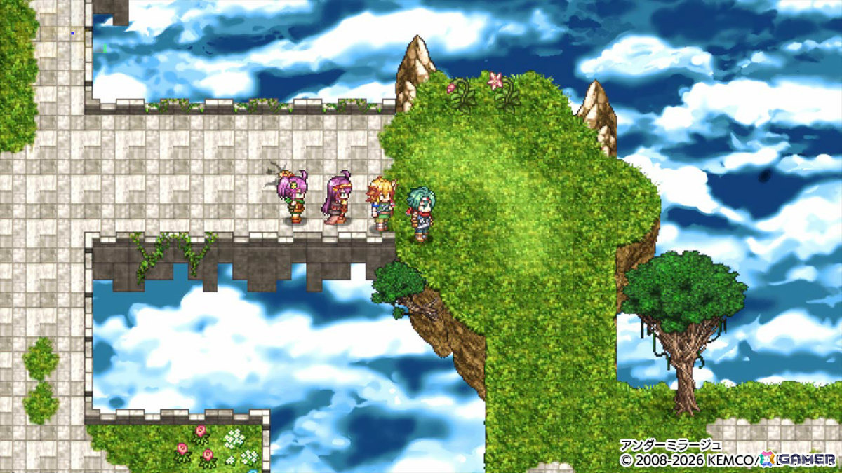 浮遊大陸から未知なる地上世界へ！ファンタジーRPG「アンダーミラージュ」のリメイク版が10月8日に配信の画像5