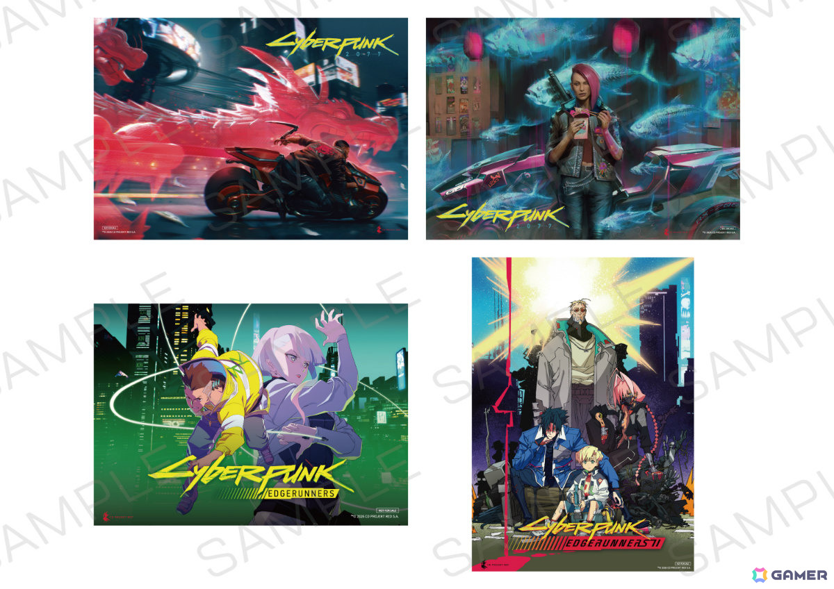 「サイバーパンク2077」「サイバーパンク: エッジランナーズ」の特設コーナーが10月9日よりINFOLENS GEEK SHOP池袋パルコ店で展開!の画像