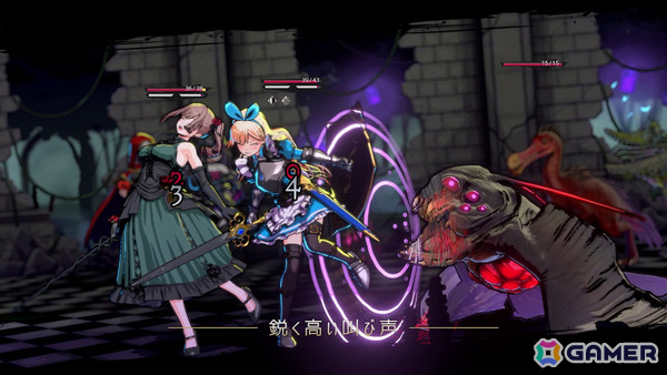 「タレットと少女」開発チームによるダンジョン探索RPG「LitGirls 文学迷宮と少女」が発表!アリスなど名作文学モチーフの美少女たちが活躍の画像