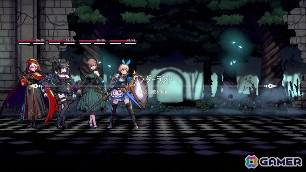 「タレットと少女」開発チームによるダンジョン探索RPG「LitGirls 文学迷宮と少女」が発表!アリスなど名作文学モチーフの美少女たちが活躍の画像