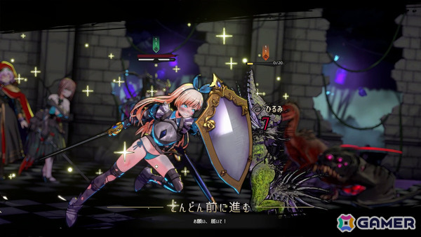 「タレットと少女」開発チームによるダンジョン探索RPG「LitGirls 文学迷宮と少女」が発表!アリスなど名作文学モチーフの美少女たちが活躍の画像