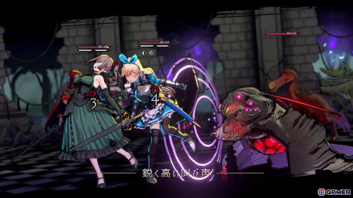 「タレットと少女」開発チームによるダンジョン探索RPG「LitGirls 文学迷宮と少女」が発表！アリスなど名作文学モチーフの美少女たちが活躍の画像13