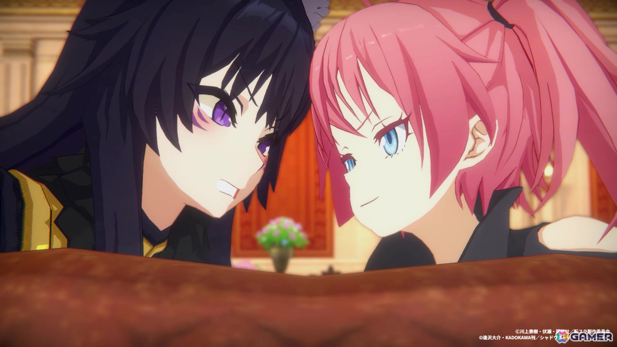 「陰の実力者になりたくて！マスターオブガーデン」の世界にリムル、ミリムがやってくる！アニメ「転スラ」コラボが開催の画像