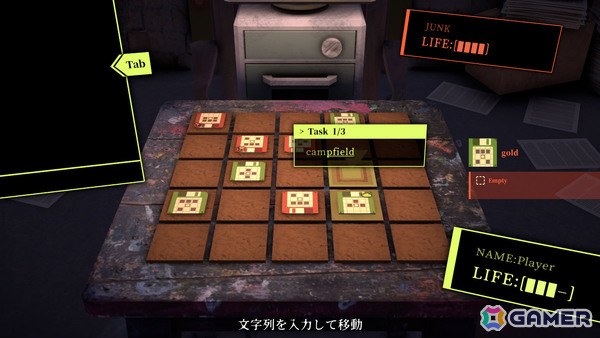 タイピング課題をクリアして盤面上のコマを生成・移動させる対戦タイピングゲーム「NyctoType」Steam体験版が公開!の画像