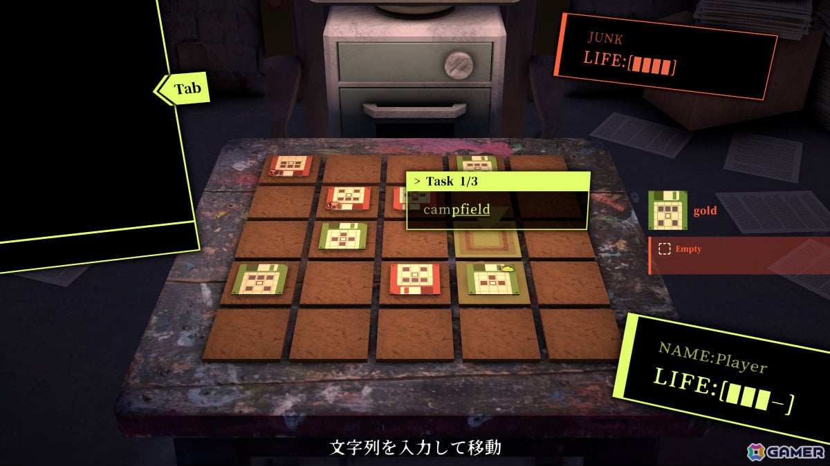 タイピング課題をクリアして盤面上のコマを生成・移動させる対戦タイピングゲーム「NyctoType」Steam体験版が公開！の画像4