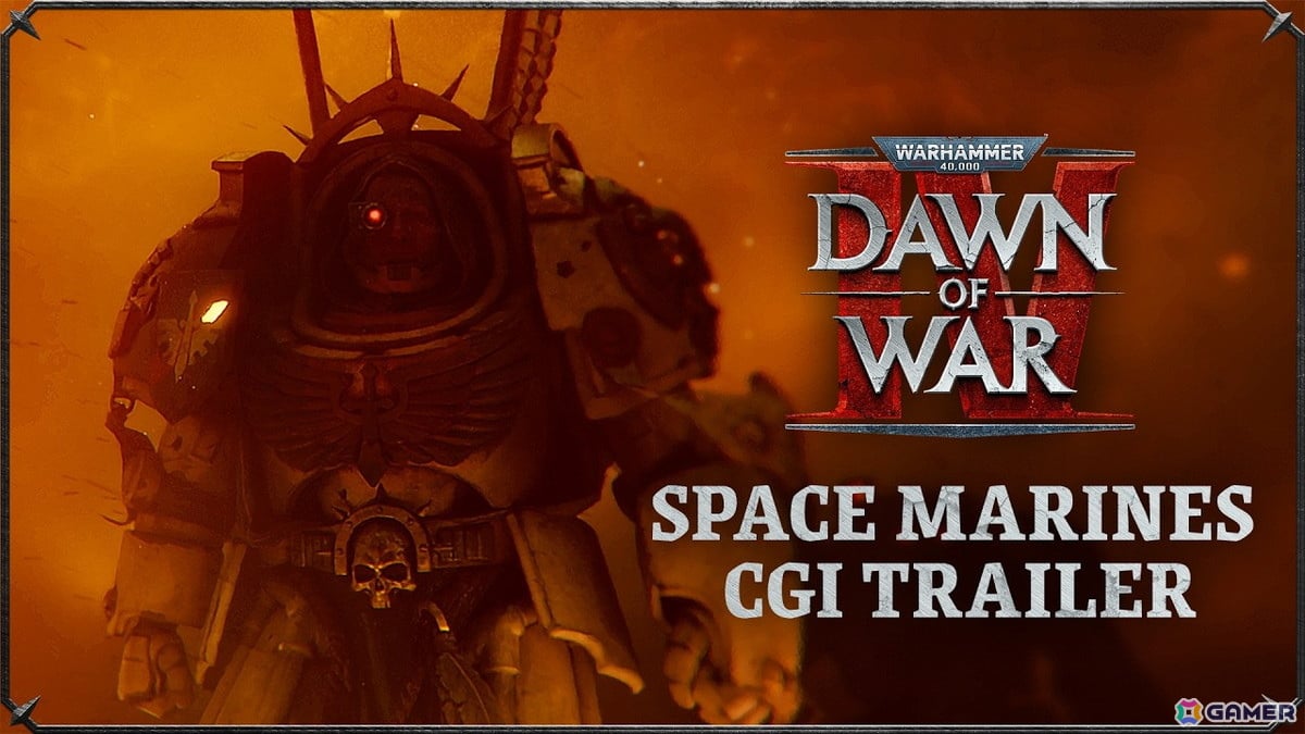 「Warhammer 40,000: Dawn of War IV」スペースマリーン集結のCGIトレーラー公開!クロノスでブラッドレイヴンの窮地にダークエンジェルが登場の画像