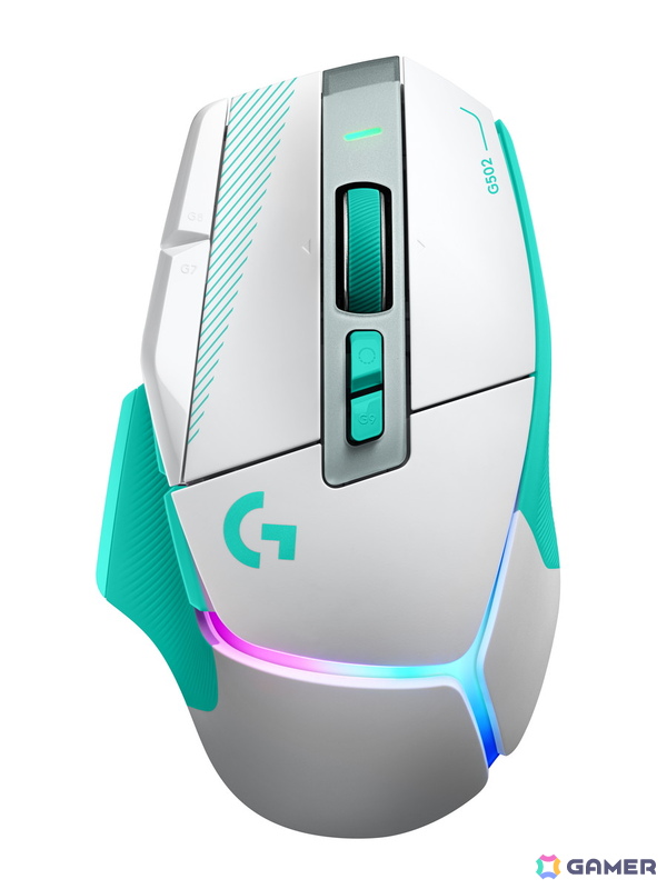 ロジクールG「G502 X PLUS」新色が10月15日発売!HERO 44Kセンサー搭載、既存モデルもアップデート対応の画像