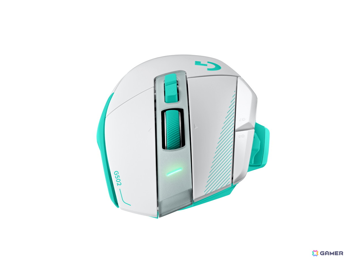 ロジクールG「G502 X PLUS」新色が10月15日発売！HERO 44Kセンサー搭載、既存モデルもアップデート対応の画像10