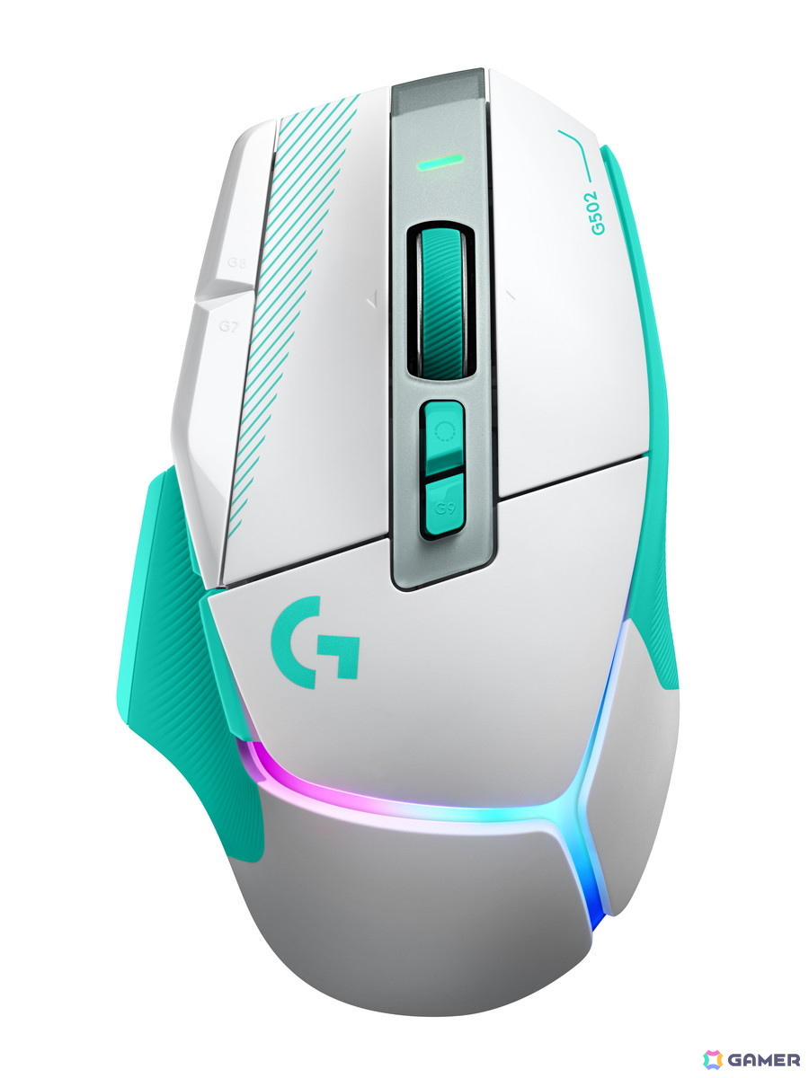 ロジクールG「G502 X PLUS」新色が10月15日発売！HERO 44Kセンサー搭載、既存モデルもアップデート対応の画像9