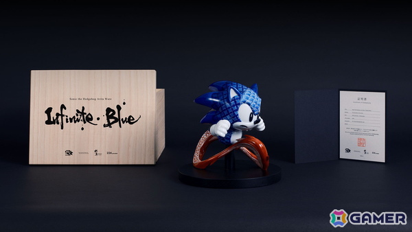 ソニック・ザ・ヘッジホッグ有田焼「Infinite Blue」が全世界50体限定で10月9日より販売！「SONIC the Exhibition -ACROSS GENERATIONS-」での先行販売もの画像15