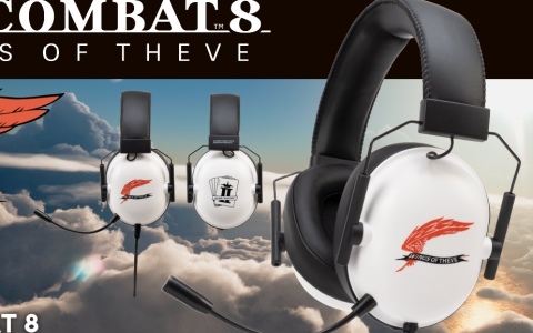「エースコンバット8」デザインのゲーミングヘッドセットが2026年末に発売!航空機用通信ヘッドセットをイメージしたミリタリーテイストのフォルムに