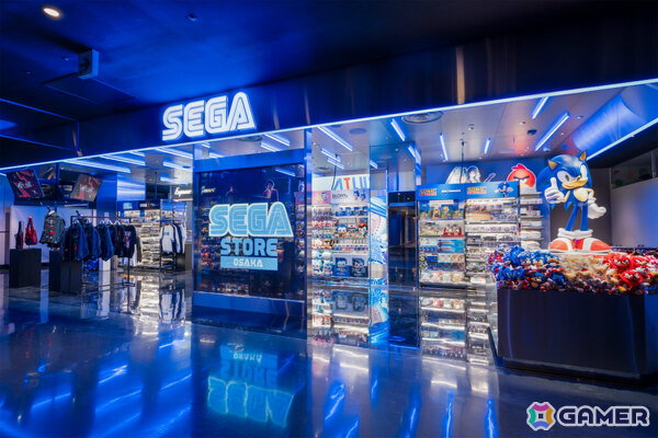 「SEGA STORE OSAKA」が心斎橋PARCOにグランドオープン！ソニック×コラージュアーティスト・河村康輔氏のぬいぐるみなど限定商品の一部も紹介の画像1