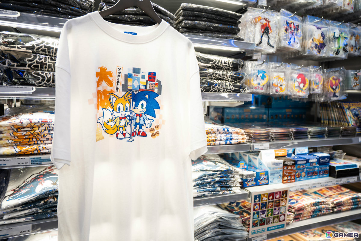 「SEGA STORE OSAKA」が心斎橋PARCOにグランドオープン!ソニック×コラージュアーティスト・河村康輔氏のぬいぐるみなど限定商品の一部も紹介の画像
