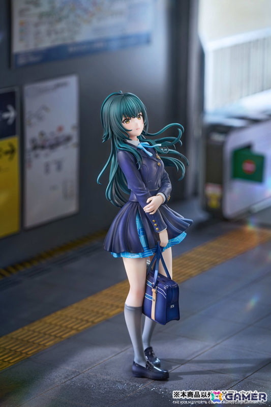 「学マス」月村手毬が「雨上がりのアイリス」特訓前姿でスケールフィギュア化！風に舞う髪の一本一本まで細やかに再現の画像