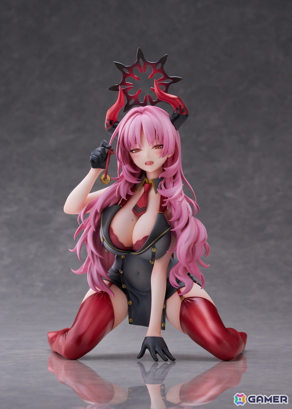 「ブルアカ」サツキがメモリアルロビーのイラストをもとに1/7スケールフィギュアで登場！催眠術に掛かってしまった可憐な表情も再現の画像4