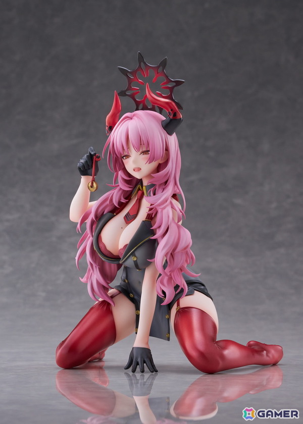「ブルアカ」サツキがメモリアルロビーのイラストをもとに1/7スケールフィギュアで登場！催眠術に掛かってしまった可憐な表情も再現の画像5