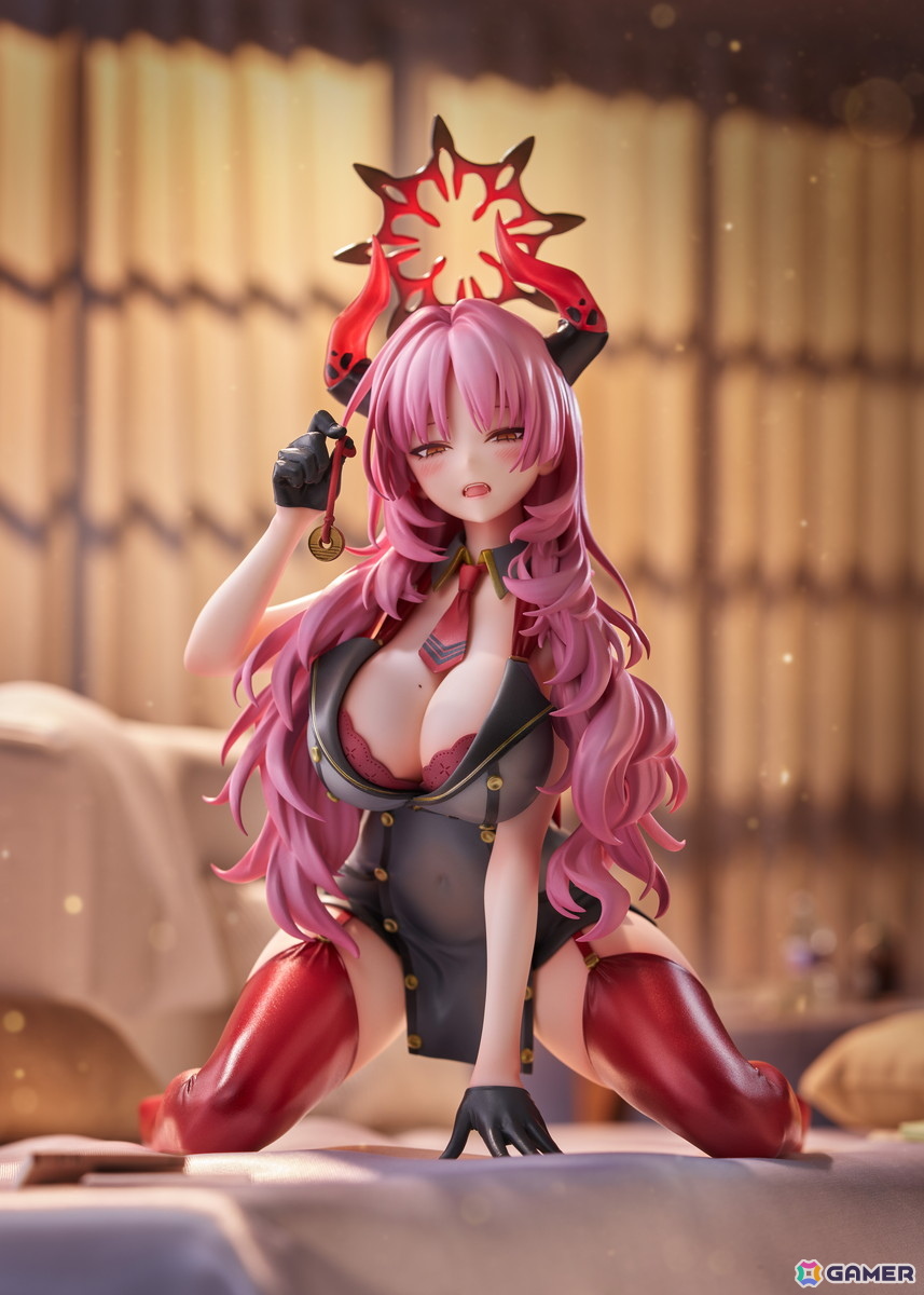 「ブルアカ」サツキがメモリアルロビーのイラストをもとに1/7スケールフィギュアで登場！催眠術に掛かってしまった可憐な表情も再現の画像