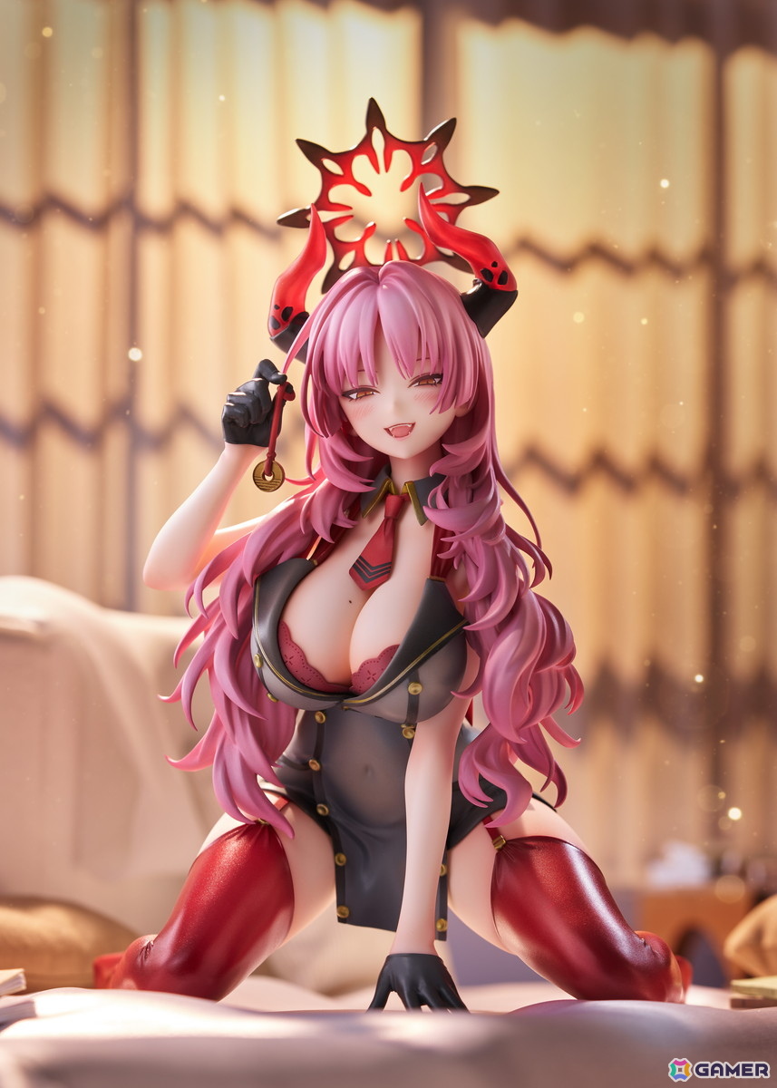 「ブルアカ」サツキがメモリアルロビーのイラストをもとに1/7スケールフィギュアで登場！催眠術に掛かってしまった可憐な表情も再現の画像