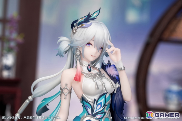 「崩壊：スターレイル」仙舟「玉殿」の戎韜将軍・爻光が1/8スケールフィギュアとなって登場！優雅なロングドレスと穏やかな笑みを再現の画像2