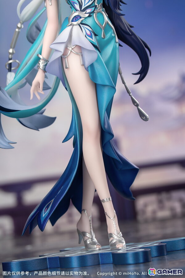 「崩壊：スターレイル」仙舟「玉殿」の戎韜将軍・爻光が1/8スケールフィギュアとなって登場！優雅なロングドレスと穏やかな笑みを再現の画像4