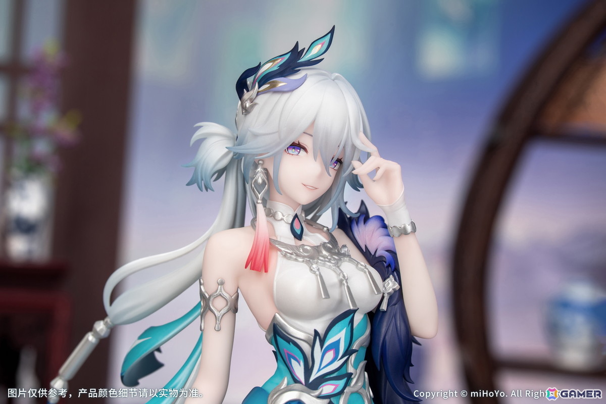 「崩壊:スターレイル」仙舟「玉殿」の戎韜将軍・爻光が1/8スケールフィギュアとなって登場!優雅なロングドレスと穏やかな笑みを再現の画像