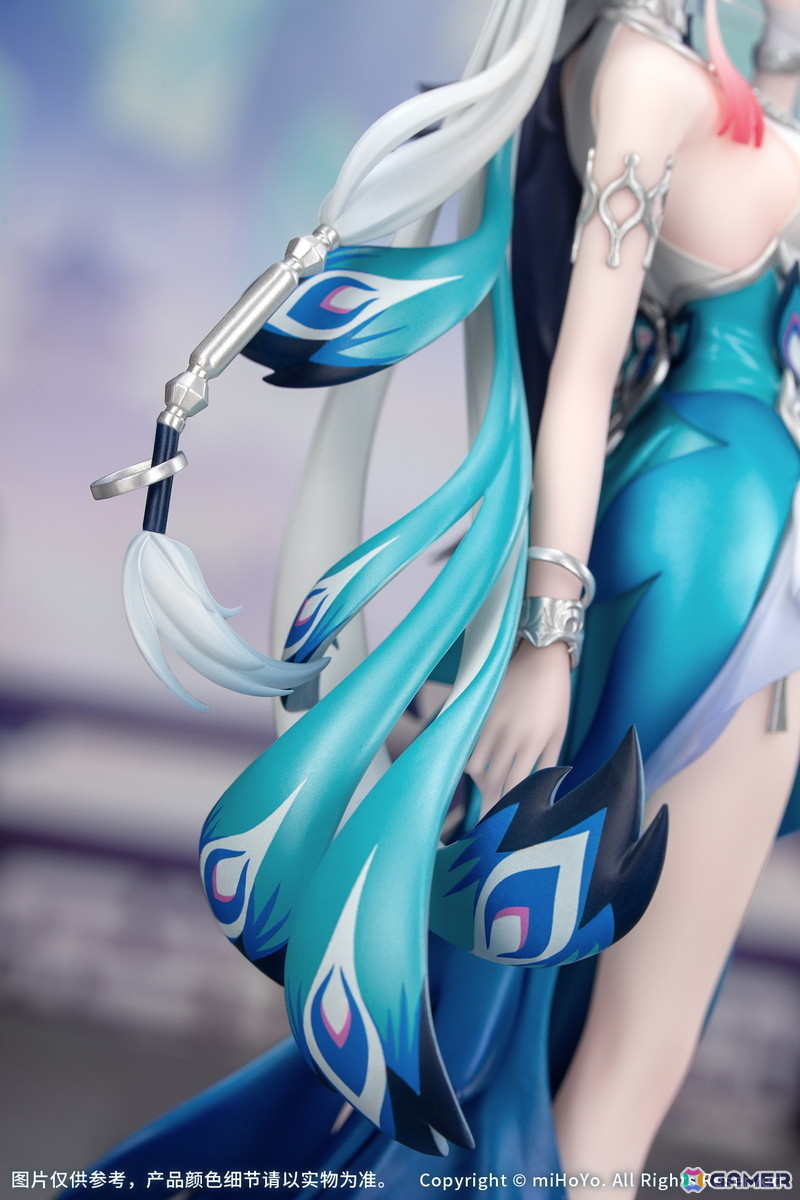 「崩壊:スターレイル」仙舟「玉殿」の戎韜将軍・爻光が1/8スケールフィギュアとなって登場!優雅なロングドレスと穏やかな笑みを再現の画像