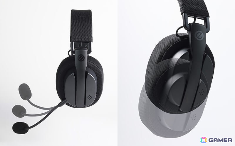 エレコムから約174gの超軽量ワイヤレスゲーミングヘッドセット「HS-GH60OBK」登場！2.4GHz＆Bluetooth 5.3に対応の画像6