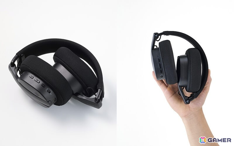 エレコムから約174gの超軽量ワイヤレスゲーミングヘッドセット「HS-GH60OBK」登場!2.4GHz&Bluetooth 5.3に対応の画像