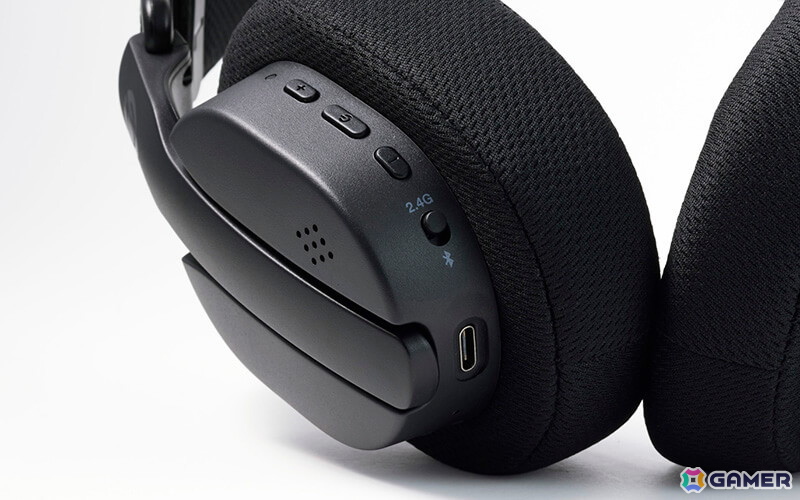 エレコムから約174gの超軽量ワイヤレスゲーミングヘッドセット「HS-GH60OBK」登場!2.4GHz&Bluetooth 5.3に対応の画像