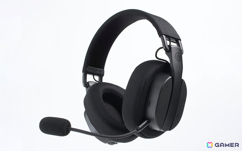 エレコムから約174gの超軽量ワイヤレスゲーミングヘッドセット「HS-GH60OBK」登場!2.4GHz&Bluetooth 5.3に対応の画像