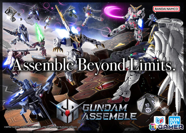 約5cmのガンプラで戦うミニチュアゲーム「GUNDAM ASSEMBLE」は10月31日に発売！先行試遊体験が可能なローンチイベントも10月15日より渋谷で開催の画像1