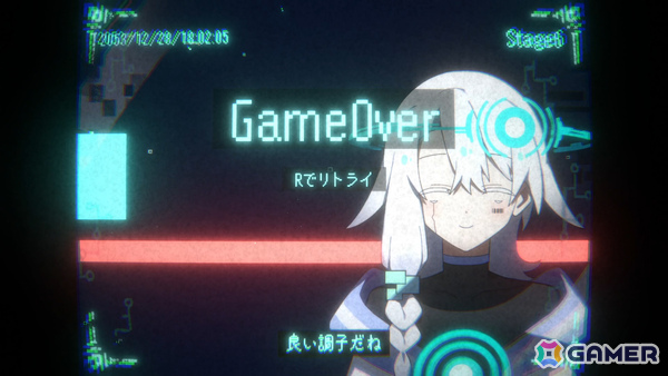 人格が入れ替わるナビの誘導を頼りにバグの残る未完成ゲームを攻略するメタアクション「ワカレタナビ」Steamページがオープン!の画像