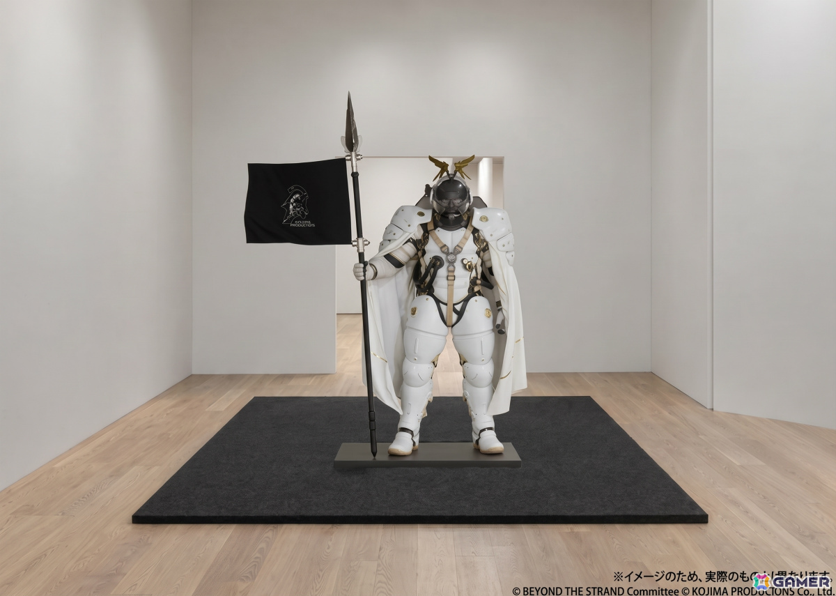 本展示会用に作成された等身大10周年記念ルーデンス立像
