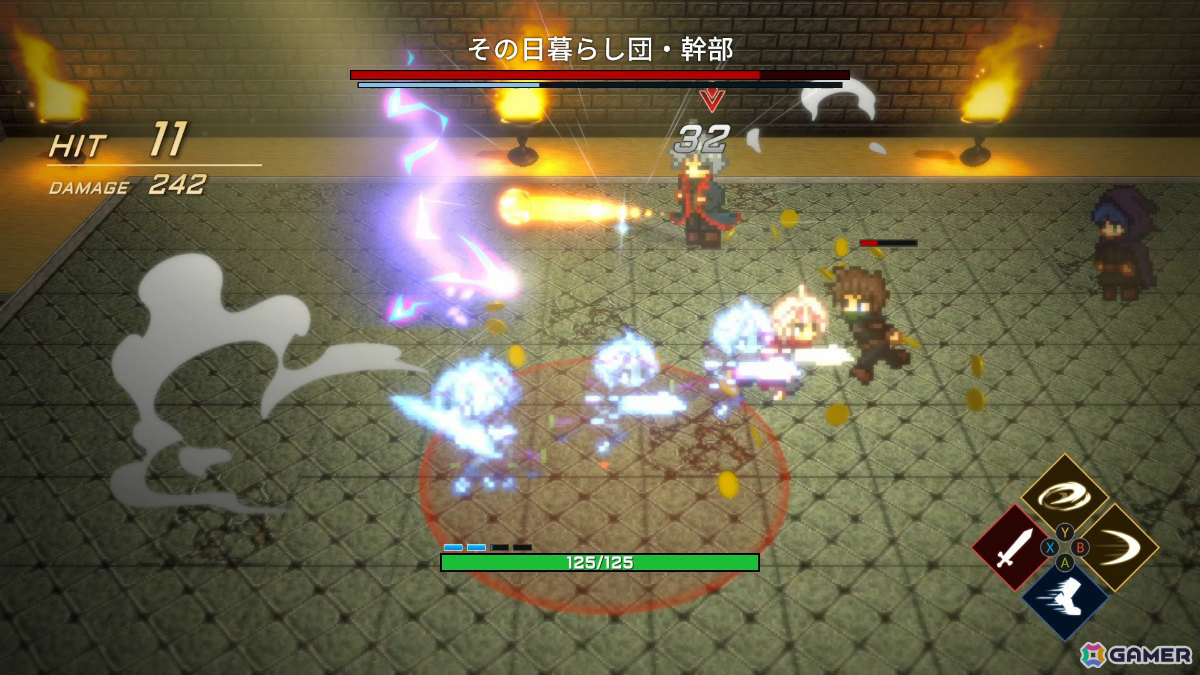 10億の借金を背負った少女が闘技場で頂点を目指す2.5Dドット絵ローグライトアクション「焔金のヴァルキリー」Steamページが公開!の画像